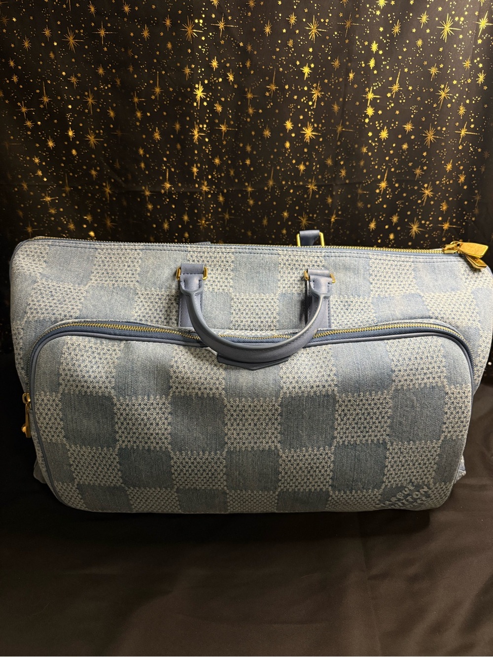 Louis Vuitton Keepall Cargo 50 in Damier Denim